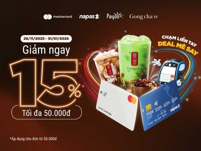 Loạt ưu đãi hấp dẫn từ Napas và đối tác