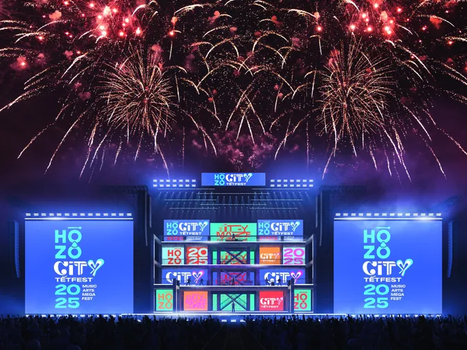 Trải nghiệm âm nhạc, văn hóa và sáng tạo cùng Hozo City Tết Fest
