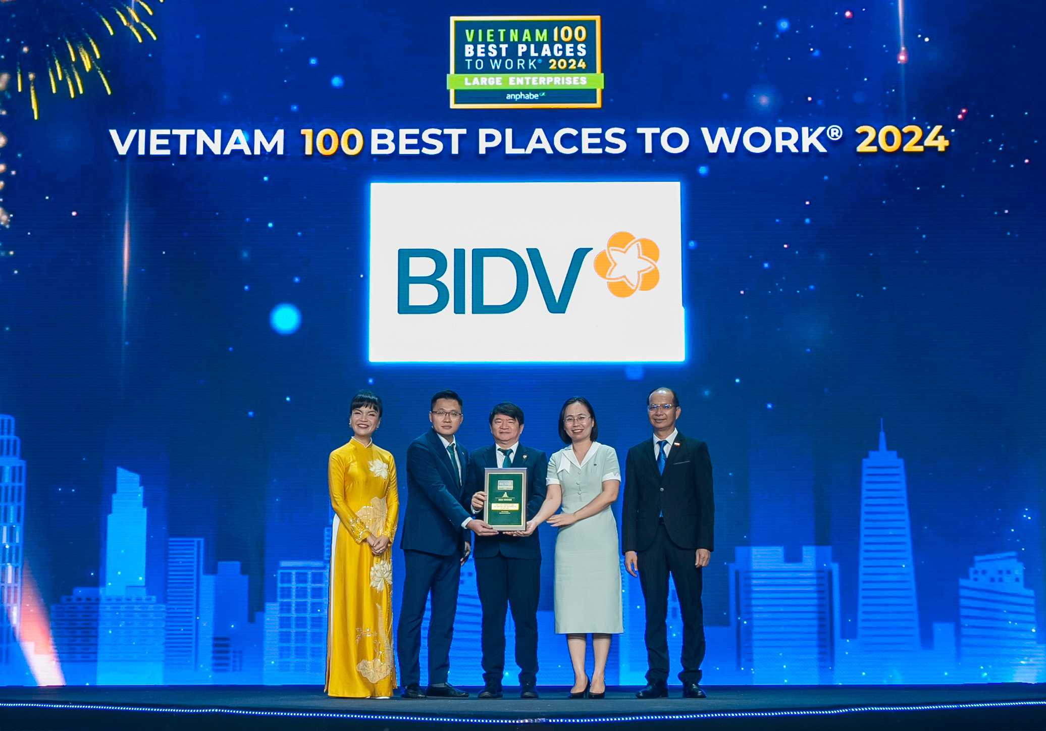 BIDV khẳng định vị thế doanh nghiệp có môi trường làm việc tốt nhất Việt Nam