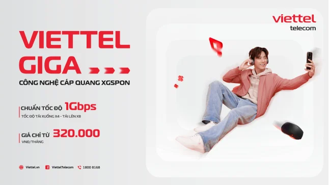 Viettel chính thức ra mắt gói cước GIGA – Siêu tốc độ cho mọi trải nghiệm