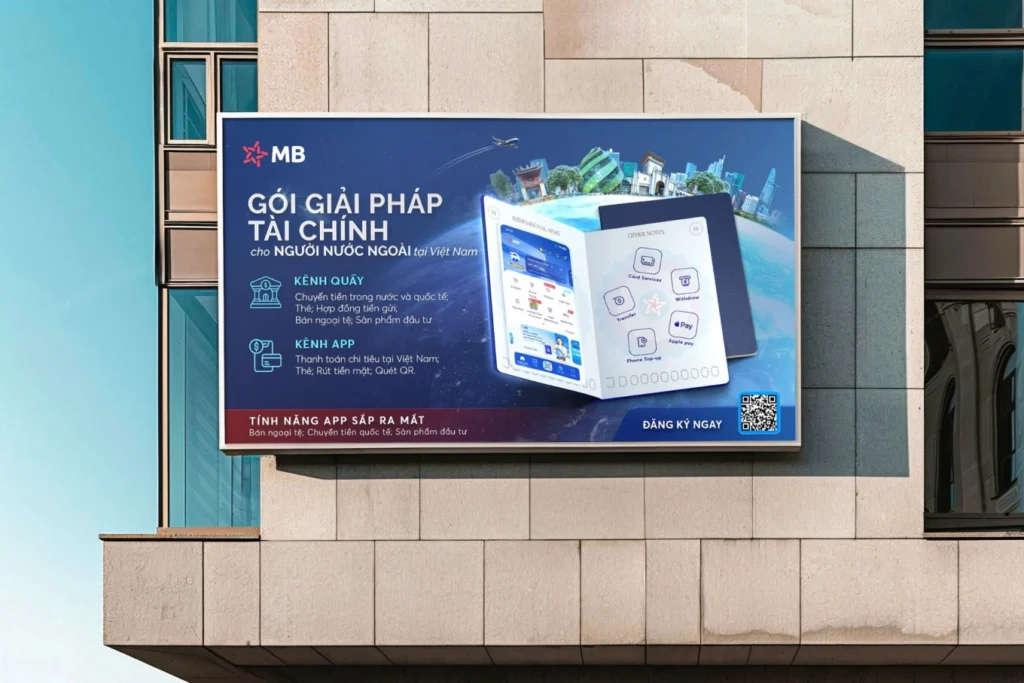 MB cung cấp gói giải pháp tài chính cho người nước ngoài tại Việt Nam