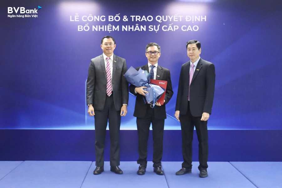 BVBank bổ nhiệm 2 nhân sự cấp cao