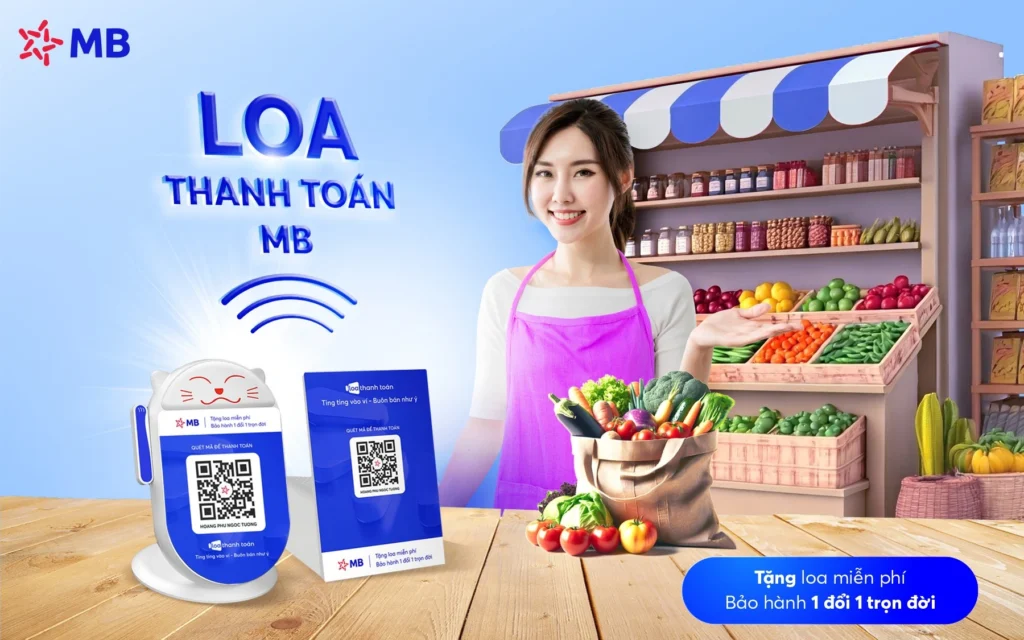 MB – Thương hiệu dẫn đầu cuộc đua thị phần loa thanh toán