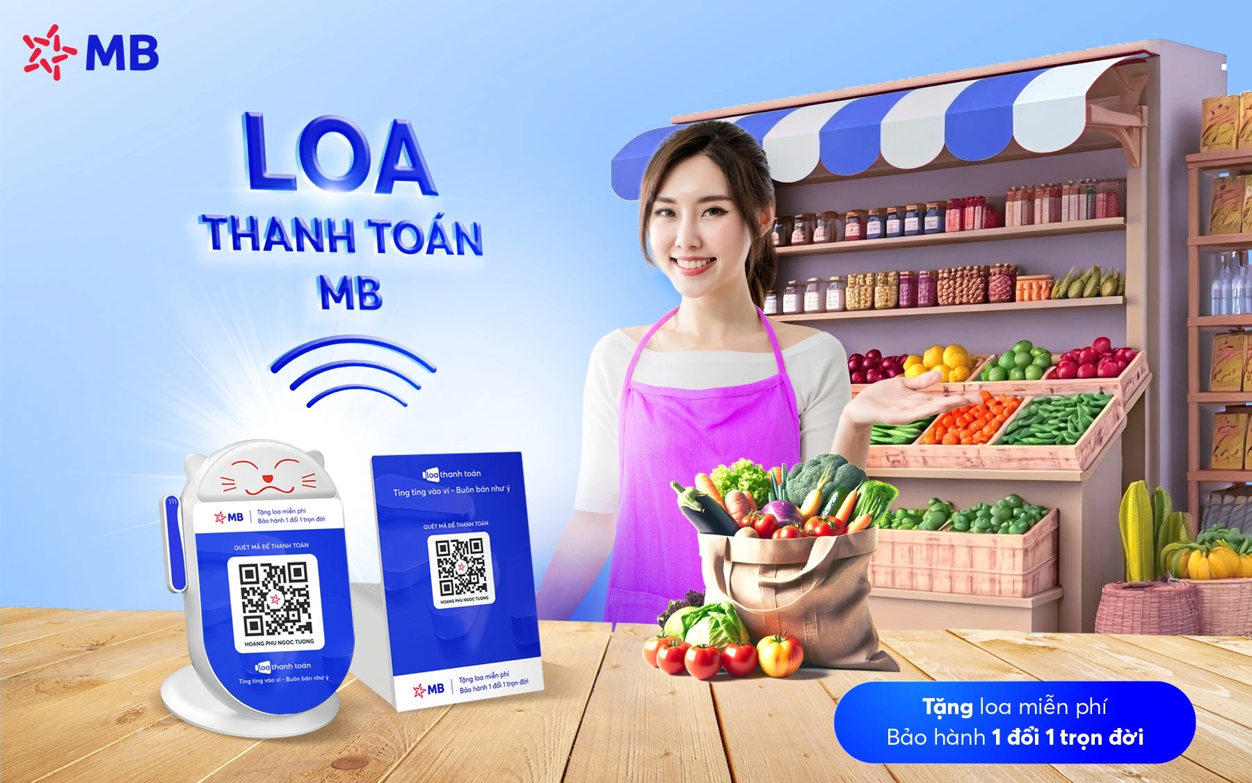 MB – Thương hiệu dẫn đầu cuộc đua thị phần loa thanh toán
