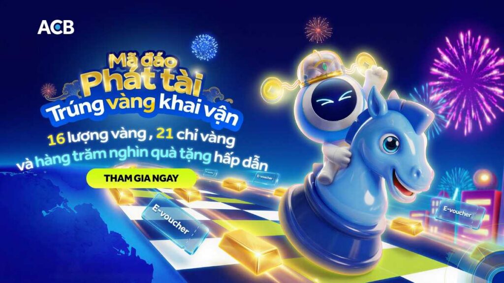 Chương trình “Mã đáo phát tài”, trúng vàng khai vận dịp Tết Bính Ngọ