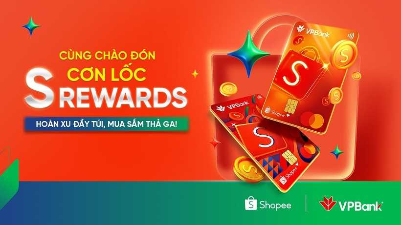 VPBank ra mắt thẻ tín dụng S Rewards Mastercard – Hoàn Shopee xu đến 12%