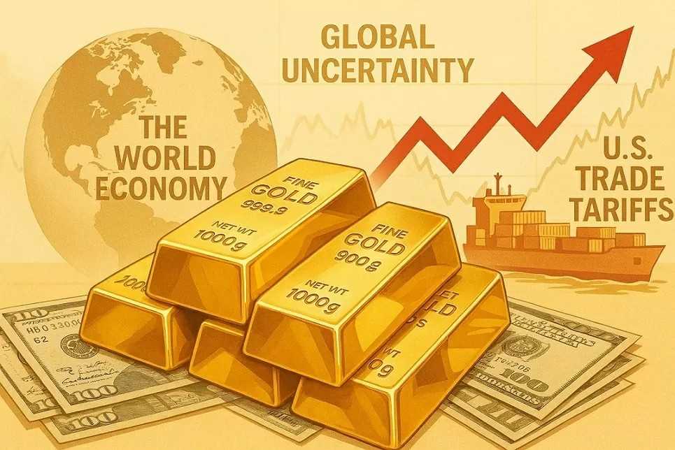 Sáng 21-1, giá vàng tăng mạnh, lập đỉnh lịch sử chưa từng có