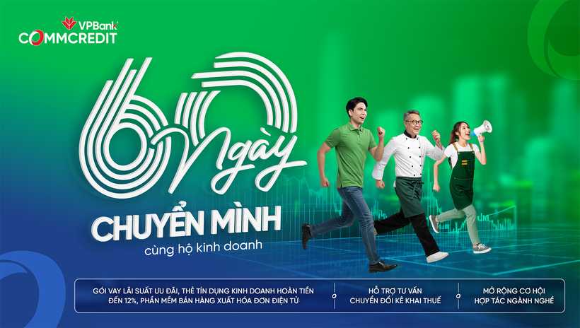 VPBank đồng hành cùng hộ kinh doanh trong 60 ngày cao điểm chuyển đổi thuế