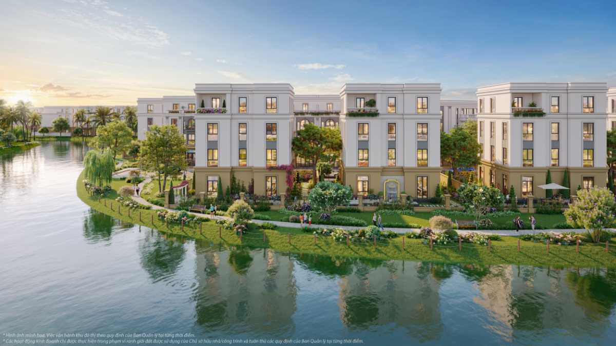 The Golden Retreat: Biệt thự có tầm nhìn sông, công viên, sở hữu vườn riêng 200m2