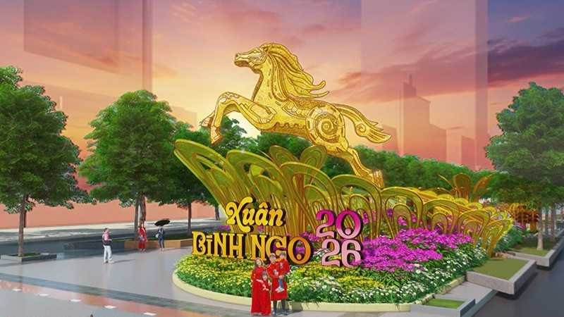 Công nghệ mapping lần đầu xuất hiện tại Đường hoa Nguyễn Huệ, Thành phố Hồ Chí Minh