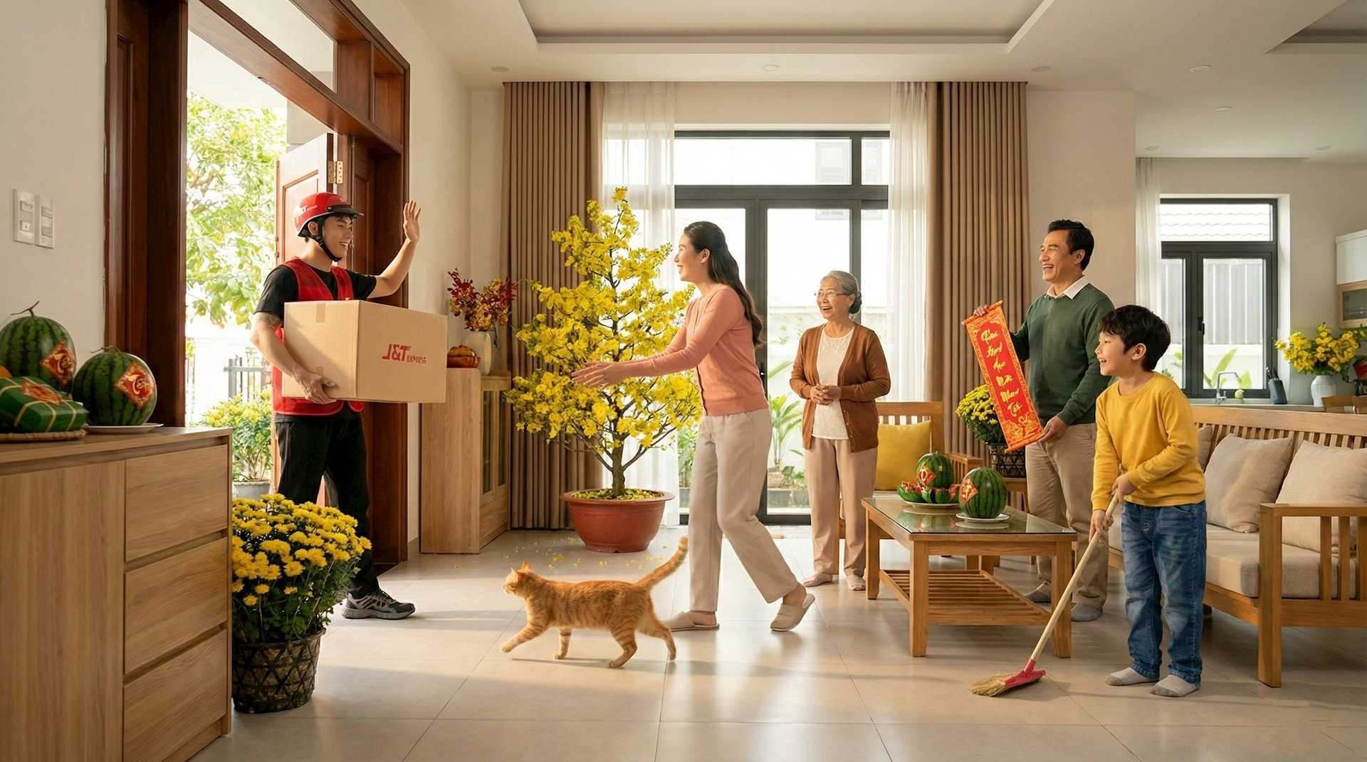 J&T Express đưa dịch vụ chuyển phát đến gần hơn với người dùng qua Zalo Mini App
