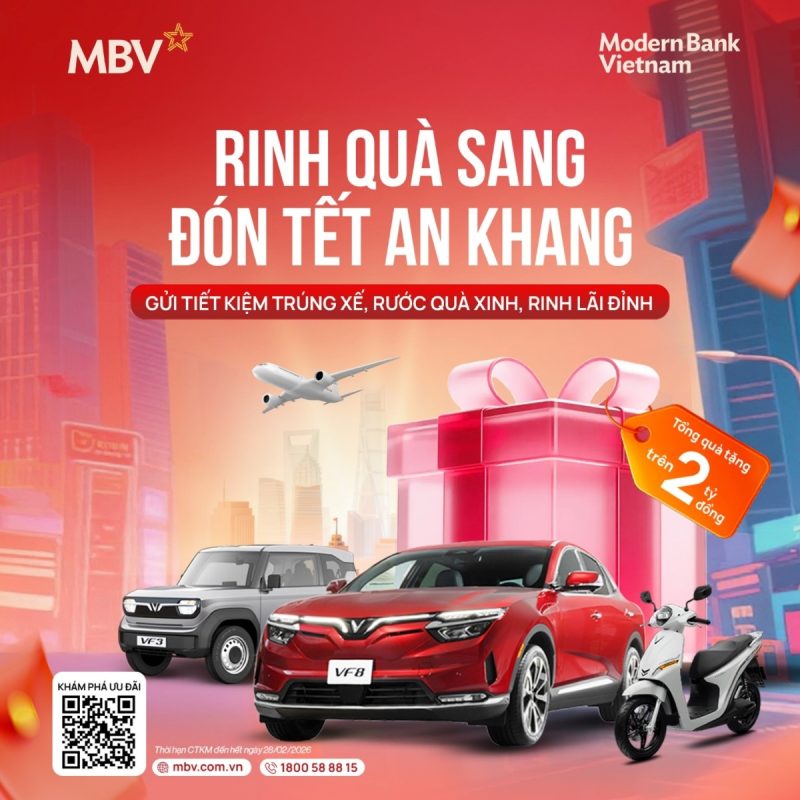Ngân hàng MBV số hóa mạnh mẽ, định hình ngân hàng hiện đại có bản sắc