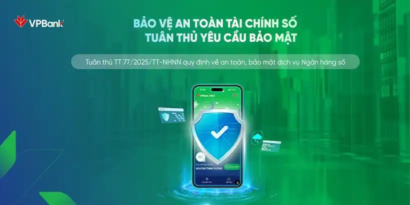 VPBank củng cố “tuyến phòng thủ” thiết bị trong ngân hàng số