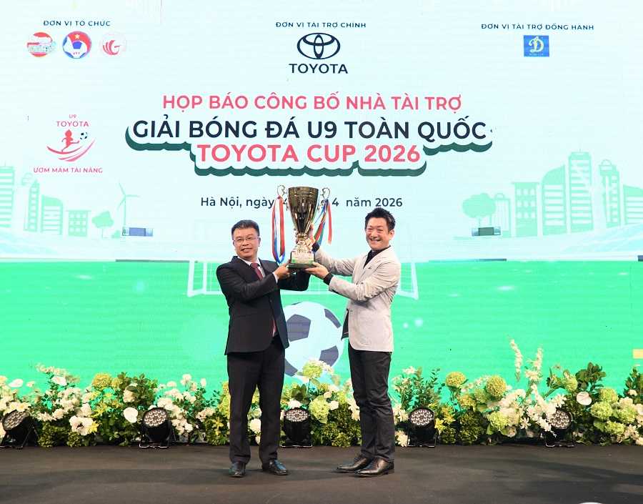 Khởi động Giải Bóng đá U9 toàn quốc Toyota Cup 2026