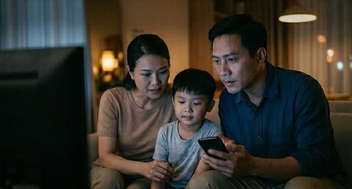 Công nghệ đang là rào cản lớn làm mất sự kết nối trong gia đình Khi Nhà Là Nơi Để Trở Về Và Xum Vầy, Không Chỉ Là Nơi Để Ở