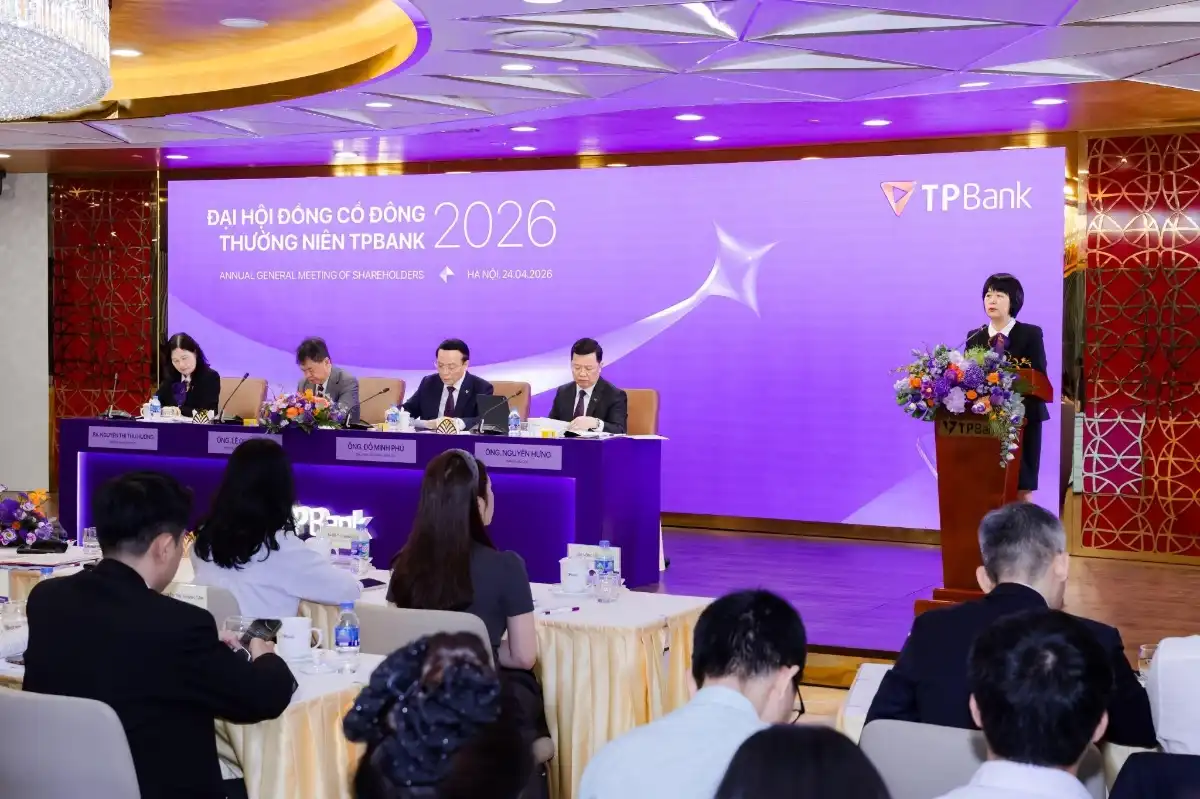 TPBank đặt mục tiêu lợi nhuận 10.300 tỷ đồng, tăng vốn điều lệ lên hơn 32.000 tỷ đồng
