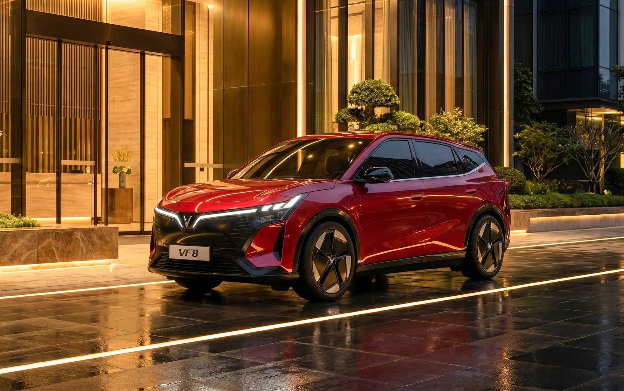 VinFast giới thiệu mẫu D-SUV – VF 8 thế hệ mới