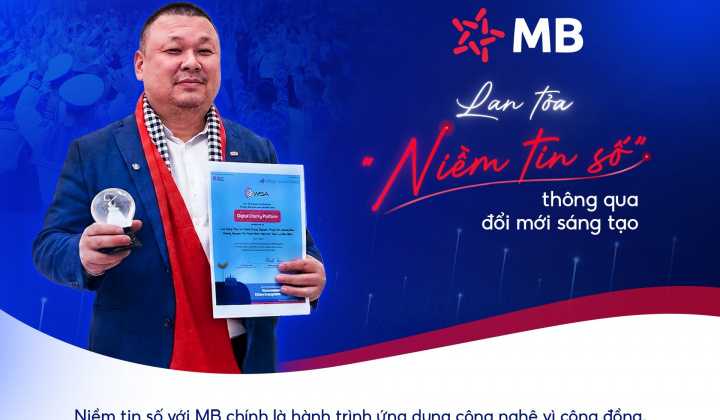 MB lan tỏa ‘niềm tin số’ thông qua đổi mới sáng tạo